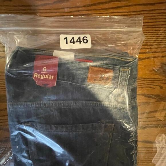 Express Jeans Womens 6 Stone Blue X2 Flare Regular 31 Low RiseY2K Vintage Curvy - Picture 13 of 13